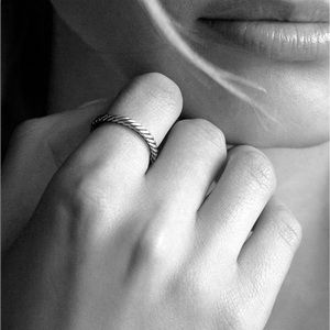 David Yurman Cable Ring Size 7